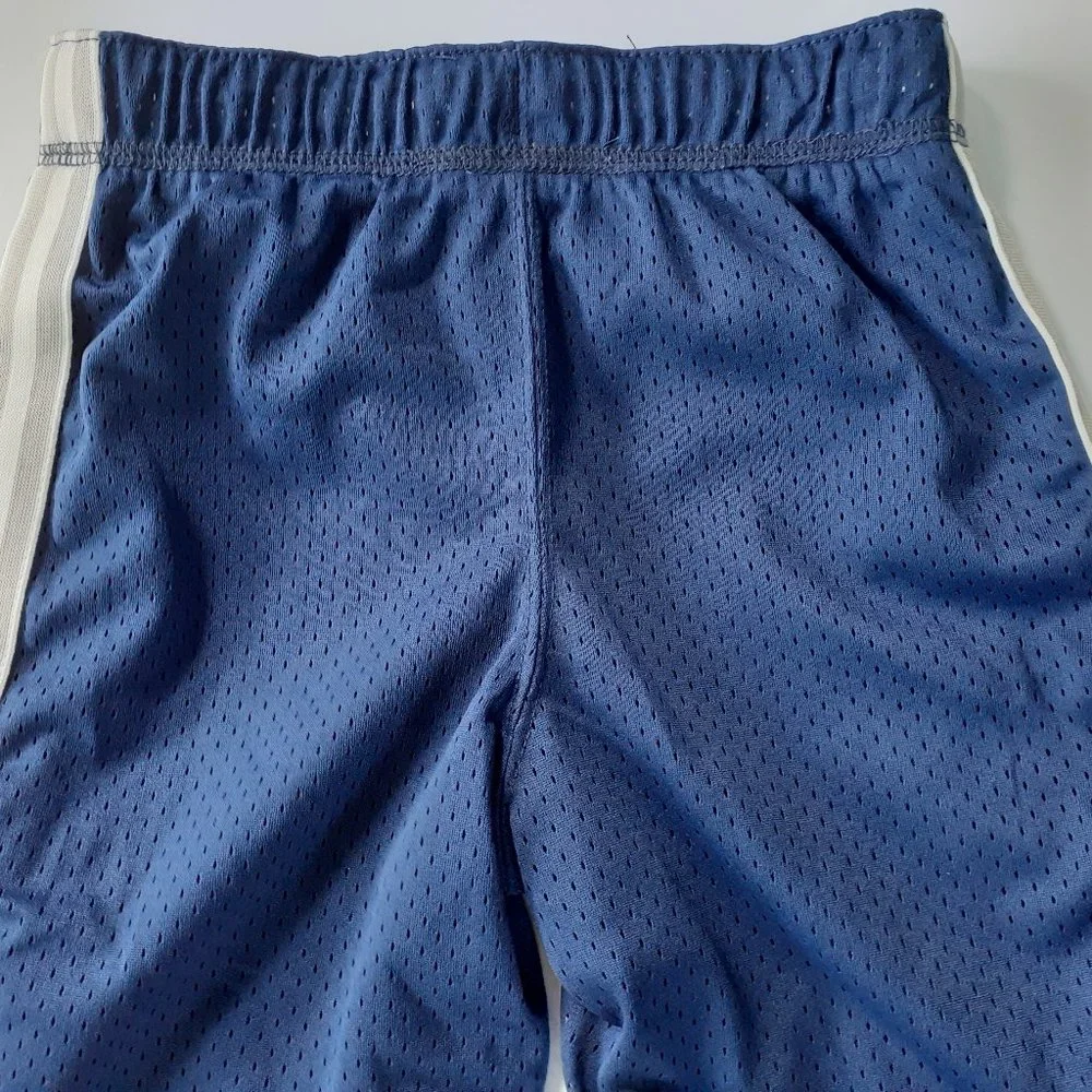 Carter's Boys Shorts Athletic Navy Pull On Mesh Gym 4-5 New
